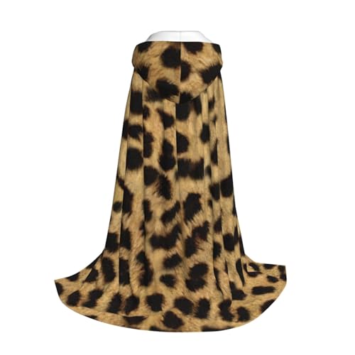 Yyoretp Kapuzenumhang mit Leopardenmuster für Kinder mit Halloween, Weihnachten, Cosplay, Kapuzenumhang Yyoretp Kapuzenumhang mit Leopardenmuster für Kinder mit Halloween, Weihnachten, Cosplay, Kapuzenumhang von Yyoretp
