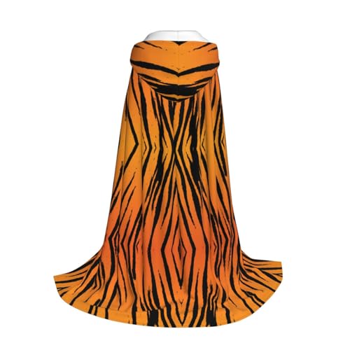 Yyoretp Kapuzenumhang mit Tigerstreifen-Print für Kinder mit Halloween, Weihnachten, Cosplay, Kapuzenumhang Yyoretp Kapuzenumhang mit Tigerstreifen-Print für Kinder mit Halloween, Weihnachten, Cosplay, Kapuzenumhang von Yyoretp