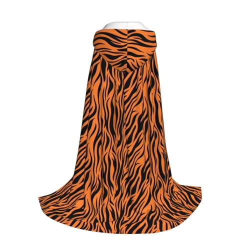 Yyoretp Kapuzenumhang mit Tigerstreifen und orangefarbenem Muster, für Kinder mit Halloween, Weihnachten, Cosplay, Kapuzenumhang Yyoretp Kapuzenumhang mit Tigerstreifen und orangefarbenem Muster, für Kinder mit Halloween, Weihnachten, Cosplay, Kapuzenumhang von Yyoretp