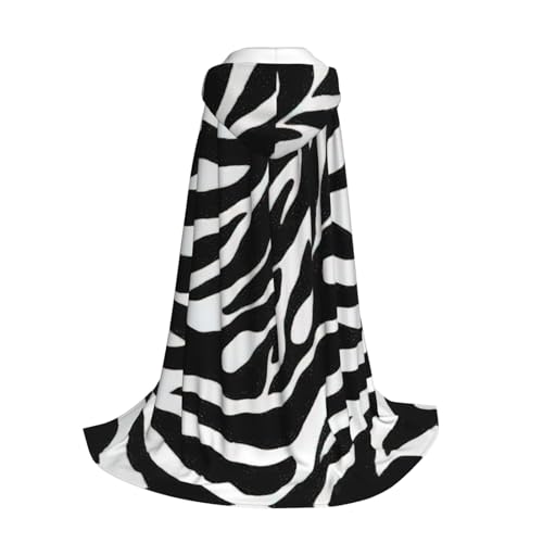 Yyoretp Kapuzenumhang mit Zebramuster für Kinder mit Halloween-/Weihnachts-/Cosplay-Kapuzenumhang Yyoretp Kapuzenumhang mit Zebramuster für Kinder mit Halloween-/Weihnachts-/Cosplay-Kapuzenumhang von Yyoretp