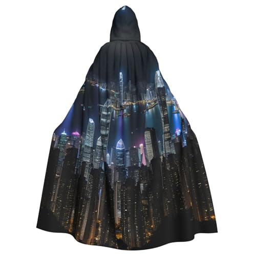 Yyoretp Uni Bademäntel, Umhang für Erwachsene, Luftnacht, Hongkong-Druck, Kapuzenumhang für Halloween, Tod, Vampir, Cosplay-Kostüme Yyoretp Uni Bademäntel, Umhang für Erwachsene, Luftnacht, Hongkong-Druck, Kapuzenumhang für Halloween, Tod, Vampir, Cosplay-Kostüme von Yyoretp