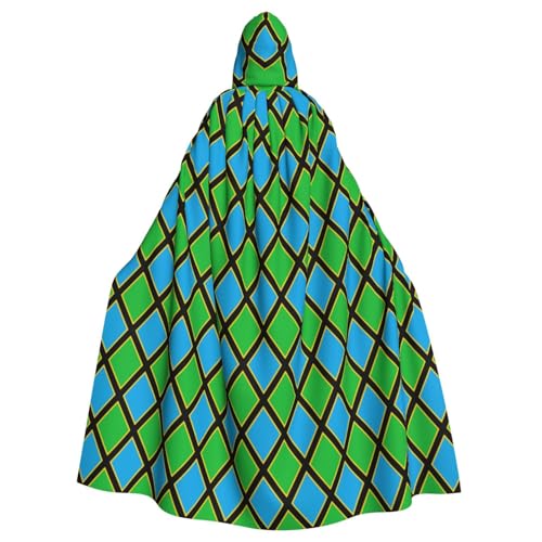 Yyoretp Uni-Bademantel, Umhang mit Tansania-Flagge, mit Kapuze, für Halloween, Tod, Vampir, Cosplay-Kostüme Yyoretp Uni-Bademantel, Umhang mit Tansania-Flagge, mit Kapuze, für Halloween, Tod, Vampir, Cosplay-Kostüme von Yyoretp