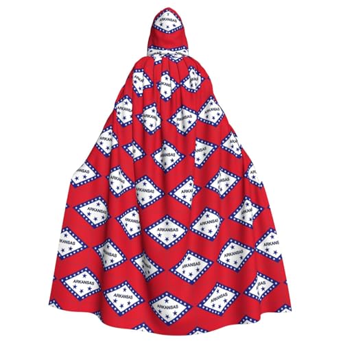 Yyoretp Uni Roben Capes Erwachsene Arkansas State Flag Print Kapuzenumhang für Halloween Tod Vampir Cosplay Kostüme Yyoretp Uni Roben Capes Erwachsene Arkansas State Flag Print Kapuzenumhang für Halloween Tod Vampir Cosplay Kostüme von Yyoretp