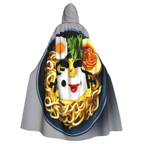 Yyoretp Unisex Bademäntel, Umhang für Erwachsene, Eierbecher, Nudeln, Ramen-Druck, Kapuzenumhang für Halloween, Tod, Vampir, Cosplay-Kostüme Yyoretp Unisex Bademäntel, Umhang für Erwachsene, Eierbecher, Nudeln, Ramen-Druck, Kapuzenumhang für Halloween, Tod, Vampir, Cosplay-Kostüme von Yyoretp