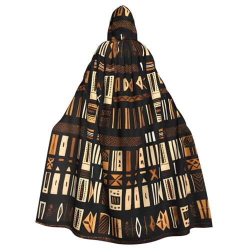 Yyoretp Unisex Bademäntel, Umhang für Erwachsene, afrikanischer Schlammstoff, Tribal-Druck, Kapuzenumhang für Halloween, Tod, Vampir, Cosplay-Kostüme Yyoretp Unisex Bademäntel, Umhang für Erwachsene, afrikanischer Schlammstoff, Tribal-Druck, Kapuzenumhang für Halloween, Tod, Vampir, Cosplay-Kostüme von Yyoretp