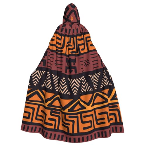 Yyoretp Unisex Bademäntel, Umhang für Erwachsene, afrikanischer Schlammstoff, Tribal-Druck, Kapuzenumhang für Halloween, Tod, Vampir, Cosplay-Kostüme Yyoretp Unisex Bademäntel, Umhang für Erwachsene, afrikanischer Schlammstoff, Tribal-Druck, Kapuzenumhang für Halloween, Tod, Vampir, Cosplay-Kostüme von Yyoretp