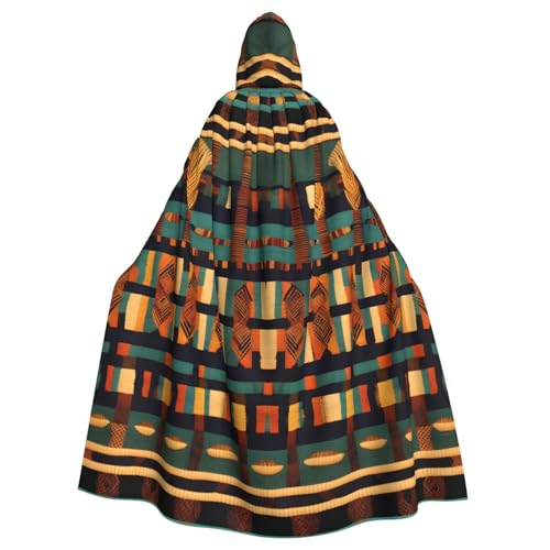Yyoretp Unisex Bademäntel, Umhang für Erwachsene, afrikanischer klassischer Webdruck, Kapuzenumhang für Halloween, Tod, Vampir, Cosplay-Kostüme Yyoretp Unisex Bademäntel, Umhang für Erwachsene, afrikanischer klassischer Webdruck, Kapuzenumhang für Halloween, Tod, Vampir, Cosplay-Kostüme von Yyoretp