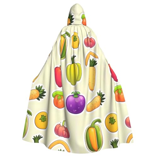 Yyoretp Unisex-Bademantel, Umhang für Erwachsene, Cartoon-Motiv, Gemüse, Obst, Kapuzenumhang für Halloween, Tod, Vampir, Cosplay-Kostüme Yyoretp Unisex-Bademantel, Umhang für Erwachsene, Cartoon-Motiv, Gemüse, Obst, Kapuzenumhang für Halloween, Tod, Vampir, Cosplay-Kostüme von Yyoretp