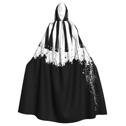 Yyoretp Unisex-Bademantel, Umhang für Erwachsene, Klavierdruck, Kapuzenumhang für Halloween, Tod, Vampir, Cosplay-Kostüme Yyoretp Unisex-Bademantel, Umhang für Erwachsene, Klavierdruck, Kapuzenumhang für Halloween, Tod, Vampir, Cosplay-Kostüme von Yyoretp