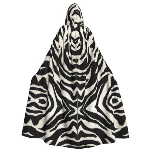 Yyoretp Unisex-Bademantel, Umhang für Erwachsene, Zebra-Tierdruck, Kapuzenumhang für Halloween, Tod, Vampir, Cosplay-Kostüme Yyoretp Unisex-Bademantel, Umhang für Erwachsene, Zebra-Tierdruck, Kapuzenumhang für Halloween, Tod, Vampir, Cosplay-Kostüme von Yyoretp