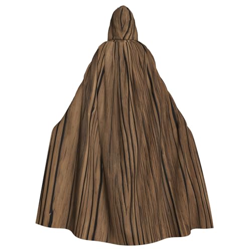 Yyoretp Unisex-Bademantel, Umhang mit Holzmaserung, mit Kapuze, für Halloween, Tod, Vampir, Cosplay-Kostüme Yyoretp Unisex-Bademantel, Umhang mit Holzmaserung, mit Kapuze, für Halloween, Tod, Vampir, Cosplay-Kostüme von Yyoretp