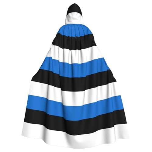 Yyoretp Unisex-Bademantel, Umhang mit der Flagge Estlands, mit Kapuze, für Halloween, Tod, Vampir, Cosplay-Kostüme Yyoretp Unisex-Bademantel, Umhang mit der Flagge Estlands, mit Kapuze, für Halloween, Tod, Vampir, Cosplay-Kostüme von Yyoretp