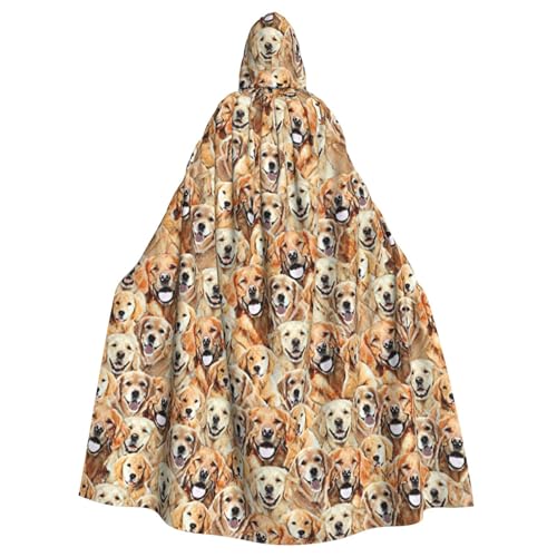 Yyoretp Unisex-Bademantel mit Kapuze für Erwachsene, Labrador-Retriever, Hunde-Aufdruck, für Halloween, Tod, Vampir, Cosplay-Kostüme Yyoretp Unisex-Bademantel mit Kapuze für Erwachsene, Labrador-Retriever, Hunde-Aufdruck, für Halloween, Tod, Vampir, Cosplay-Kostüme von Yyoretp