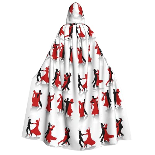 Yyoretp Unisex Ballsaal Dance Print Erwachsene Kapuzenumhang Robe Umhang Umhang für Halloween Cosplay Tod Vampir Kostüme Yyoretp Unisex Ballsaal Dance Print Erwachsene Kapuzenumhang Robe Umhang Umhang für Halloween Cosplay Tod Vampir Kostüme von Yyoretp