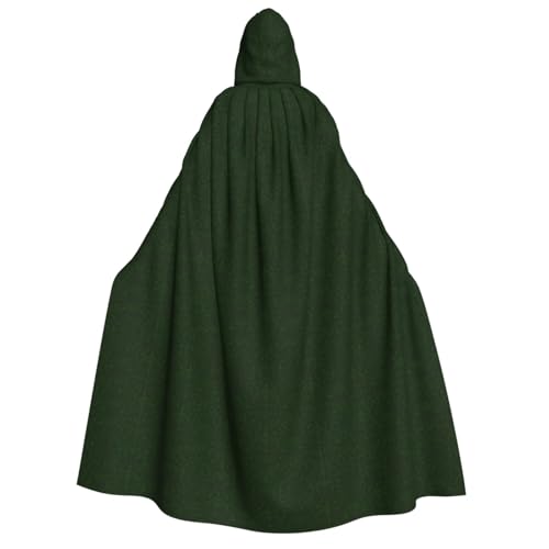 Yyoretp Unisex Hunter Green Floral Petals Pattern Print Adult Hooded Cloak Robe Capes for Halloween Cosplay Death Vampir Costumes Yyoretp Unisex Hunter Green Floral Petals Pattern Print Adult Hooded Cloak Robe Capes for Halloween Cosplay Death Vampir Costumes von Yyoretp
