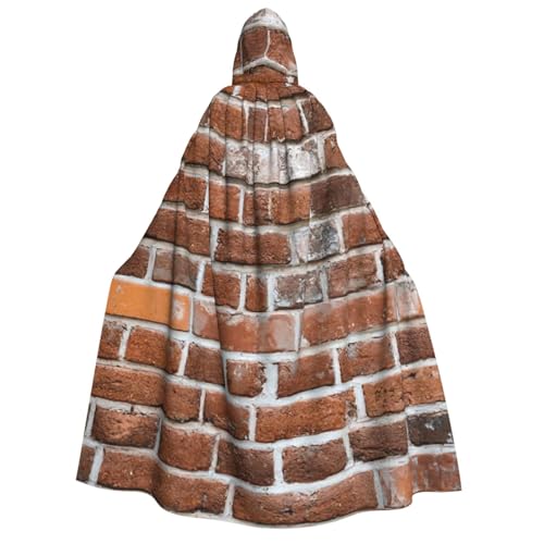 Yyoretp Unisex Old Brick Wall Print Erwachsene Kapuzenumhang Robe Umhang Umhang für Halloween Cosplay Tod Vampir Kostüme Yyoretp Unisex Old Brick Wall Print Erwachsene Kapuzenumhang Robe Umhang Umhang für Halloween Cosplay Tod Vampir Kostüme von Yyoretp