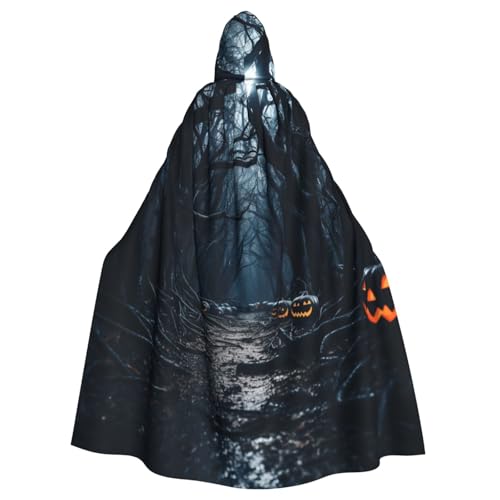 Yyoretp Unisex Roben Capes Adult Happy Halloween Print Hooded Cloak for Halloween Death Vampire Cosplay Costumes Yyoretp Unisex Roben Capes Adult Happy Halloween Print Hooded Cloak for Halloween Death Vampire Cosplay Costumes von Yyoretp