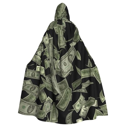 Yyoretp Unisex Roben Capes Erwachsene Dollar Zeichen Geld Druck Kapuzenumhang für Halloween Tod Vampir Cosplay Kostüme Yyoretp Unisex Roben Capes Erwachsene Dollar Zeichen Geld Druck Kapuzenumhang für Halloween Tod Vampir Cosplay Kostüme von Yyoretp