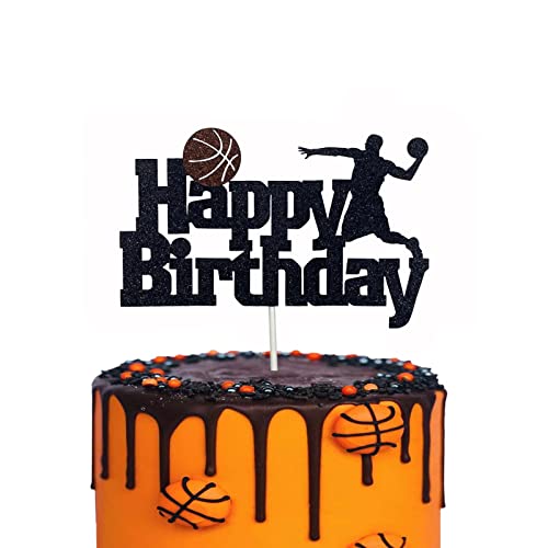 Basketball Happy Birthday Tortenaufsatz für Jungen Männer Geburtstag Party Dekorationen Basketball Geburtstag Kuchen Dekoration Basketball Happy Birthday Tortenaufsatz für Jungen Männer Geburtstag Party Dekorationen Basketball Geburtstag Kuchen Dekoration von YzYbuaego