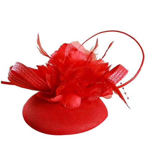 Yzdysg 1920er Jahre Leinen Faszinator Für Frauen Elegant Britische Design Hat Kostüm Kopfstück Ideal Für Themenanlass von Yzdysg