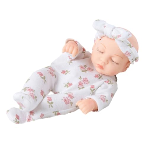 Yzdysg 7in Babypuppe Wiedergeborene Pflegepuppe Realistische Handgefertigte Ganzkörper Silicon Reborns Spielzeug Populäres Elternspiel Geschenk von Yzdysg