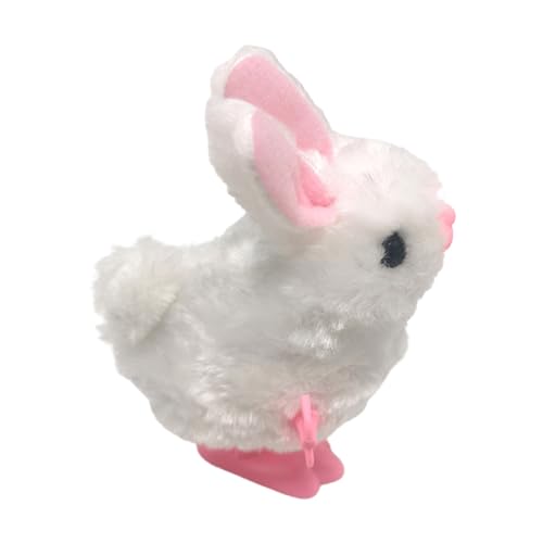 Yzdysg Clockwork Kaninchenspielzeug Aufwickeln Hoping Animal Plüsch Jumping for Kids Novelty von Yzdysg
