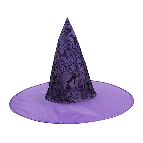 Yzdysg Halloween Witch Für Kinder Erwachsene Halloween Party Cosplay Kostümprops Gruppenhudelhut Für Halloween Party von Yzdysg