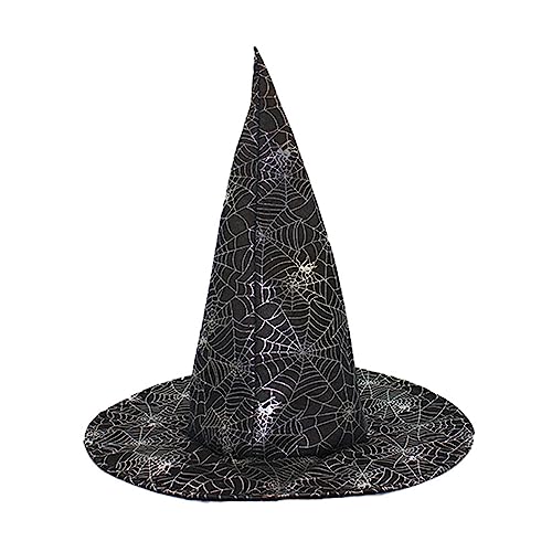 Yzdysg Halloween Witch Für Kinder Erwachsene Halloween Party Cosplay Kostümprops Gruppenhudelhut Für Halloween Party von Yzdysg