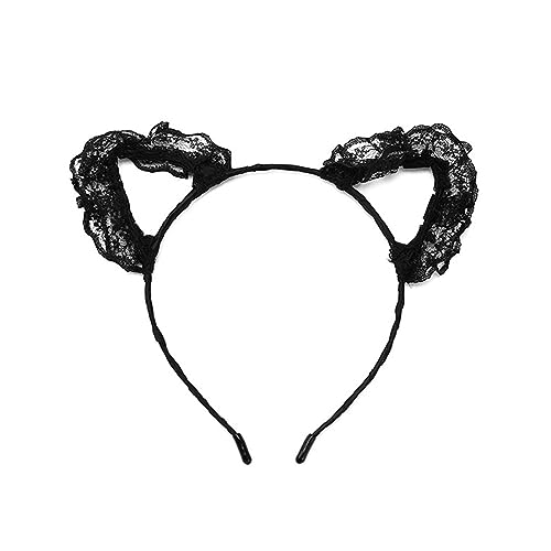 Yzdysg Katzen Ohrstirnband Mit Spitze Für Con Kostüm Party Katzen Themenfoto Requisiten Für Mädchen Teenager Kopfstücke Yzdysg Katzen Ohrstirnband Mit Spitze Für Con Kostüm Party Katzen Themenfoto Requisiten Für Mädchen Teenager Kopfstücke von Yzdysg