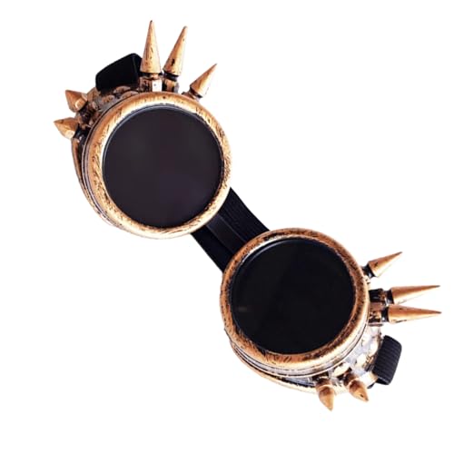 Yzdysg Steampunks Brille Retro Steampunks Brillen Halloween Cosplay Schutzbrillen Steampunks Kostümzubehör Für Themenparty Yzdysg Steampunks Brille Retro Steampunks Brillen Halloween Cosplay Schutzbrillen Steampunks Kostümzubehör Für Themenparty von Yzdysg
