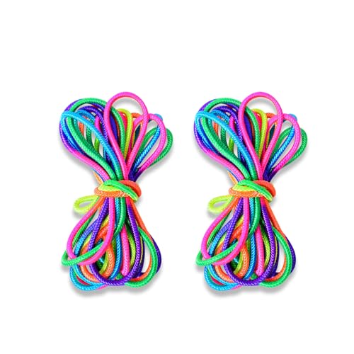 2 Stück Fadenspiel,Sunshine Smile Fadenspiel Fingerspiel,Fingertwist Fadenspiel Fingerspiel, Finger Twist Spiel,für Jungen und Mädchen ab 5 Jahre, Länge 160 cm,Rainbow Rope, Advent, Weihnachten 2 Stück Fadenspiel,Sunshine Smile Fadenspiel Fingerspiel,Fingertwist Fadenspiel Fingerspiel, Finger Twist Spiel,für Jungen und Mädchen ab 5 Jahre, Länge 160 cm,Rainbow Rope, Advent, Weihnachten von YzmrBdqc
