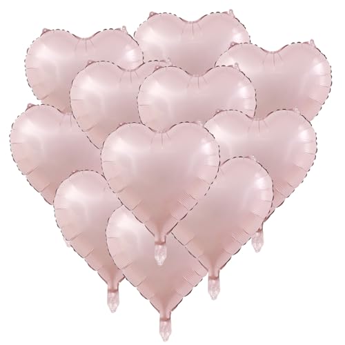 Herzballons in Babyrosa, 15 Stück, rosa Folien-Herzballons, 45,7 cm, große herzförmige Luftballons, Partydekorationen, Valentinstag, Geburtstag, Babyparty, Hochzeit Herzballons in Babyrosa, 15 Stück, rosa Folien-Herzballons, 45,7 cm, große herzförmige Luftballons, Partydekorationen, Valentinstag, Geburtstag, Babyparty, Hochzeit von YzmrBdqc