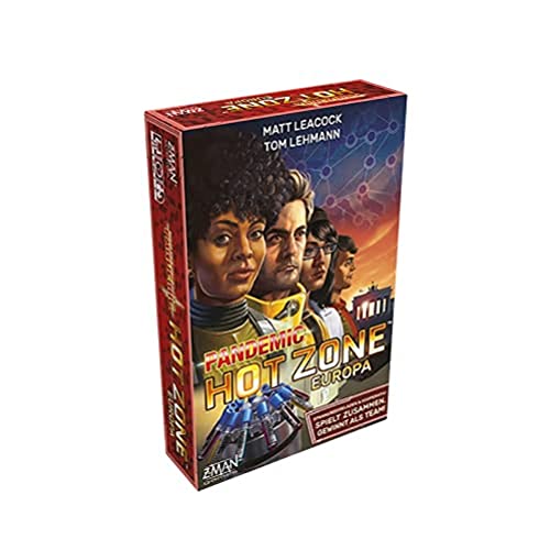 Asmodee | ZMan | Pandemic: Hot Zone – Europa | Familienspiel | Brettspiel | 2-4 Spieler | Ab 8+ Jahren | 30+ Minuten | Deutsch Asmodee | ZMan | Pandemic: Hot Zone – Europa | Familienspiel | Brettspiel | 2-4 Spieler | Ab 8+ Jahren | 30+ Minuten | Deutsch von Z-Man Games