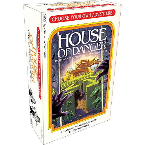 Z-Man Games ZMGCYA01 Choose Your Own Adventure: House of Danger, Mixed Colours von Z-Man Games