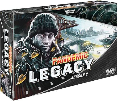 Z-Man Games , Pandemic Legacy Season 2 Black Edition , Board Game , Ages 13+ , For 2 to 4 Players , 60 Minutes Playing Time von Z-Man Games