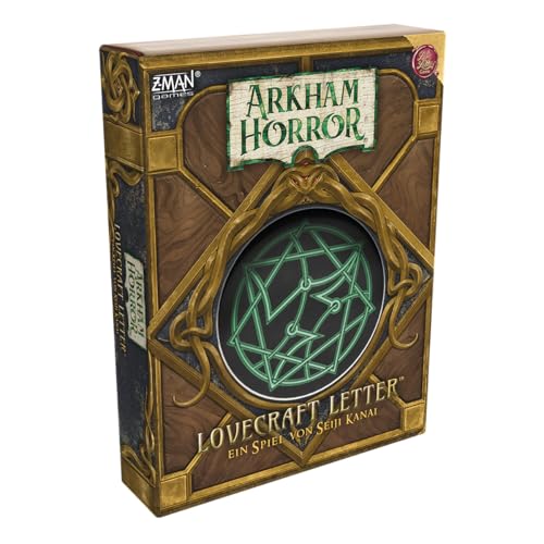 Z-Man Games, Arkham Horror: Lovecraft Letter, Kennerspiel, Kartenspiel, 2-6 Spieler, ab 14+ Jahren, 30-45 Minuten, Deutsch Z-Man Games, Arkham Horror: Lovecraft Letter, Kennerspiel, Kartenspiel, 2-6 Spieler, ab 14+ Jahren, 30-45 Minuten, Deutsch von Z-Man Games