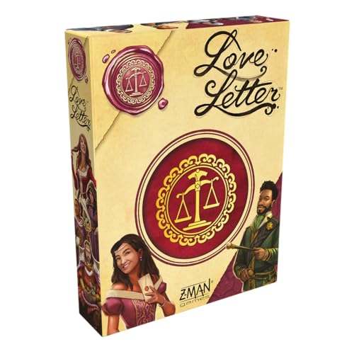 Z-Man Games, Love Letter, Kennerspiel, Kartenspiel, 2-6 Spieler, ab 10+ Jahren, 15 Minuten, Deutsch Z-Man Games, Love Letter, Kennerspiel, Kartenspiel, 2-6 Spieler, ab 10+ Jahren, 15 Minuten, Deutsch von Z-Man Games