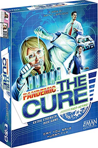 Z-Man Games , Pandemic The Cure, Board Game, Ages 8+, for 2 to 5 Players, 30 Minutes Playing Time von Z-Man Games