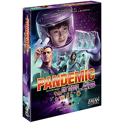 Z-Man Games , Pandemic in the Lab , Board Game EXPANSION , Ages 8+ , For 1 to 6 Players , 45 Minutes Playing Time Z-Man Games , Pandemic in the Lab , Board Game EXPANSION , Ages 8+ , For 1 to 6 Players , 45 Minutes Playing Time von Z-Man Games
