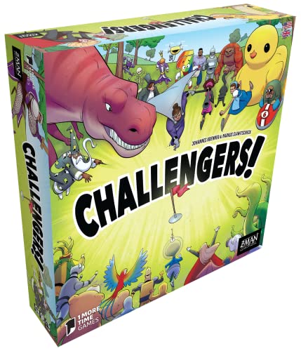 Z-Man Games - CHALLENGERS! - Board Game - English Version - Mehrfarbig, Einzelstück von Z-Man Games