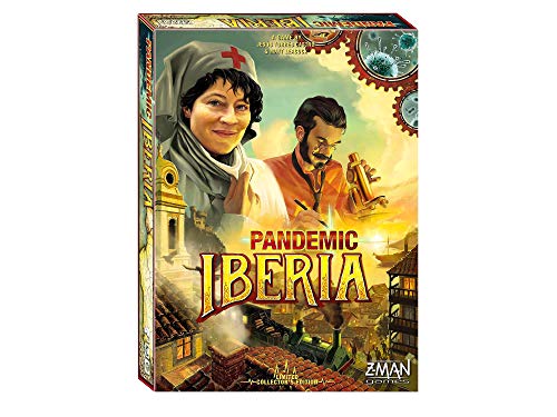 Z-Man Games ZMG71120 Pandemic: Iberia-Englisch Puzzle von Z-Man Games