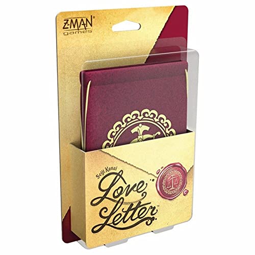 Z-Man Games , Love Letter , Card Game , Ages 10+ , 2 - 6 Players , 20+ Minutes Playing Time Z-Man Games , Love Letter , Card Game , Ages 10+ , 2 - 6 Players , 20+ Minutes Playing Time von Asmodée