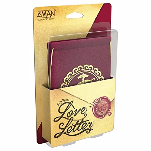 Z-Man Games , Love Letter , Card Game , Ages 10+ , 2 - 6 Players , 20+ Minutes Playing Time von Z-Man Games