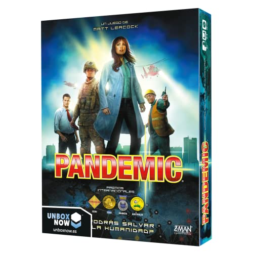 Z-man Games España Pandemic, Würfelspiel, mehrfarbig (ZM7101ES) - Spanische Sprache von Z-man Games España