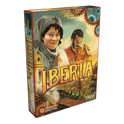 ZMan, Iberia – EIN Brettspiel mit dem Pandemic-System, Kennerspiel, Brettspiel, 2-5 Spieler, Ab 8+ Jahren, 45+ Minuten, Deutsch ZMan, Iberia – EIN Brettspiel mit dem Pandemic-System, Kennerspiel, Brettspiel, 2-5 Spieler, Ab 8+ Jahren, 45+ Minuten, Deutsch von Z-Man Games