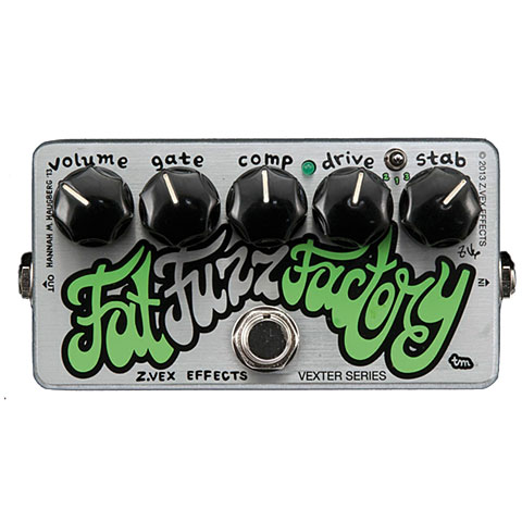 Z.Vex Fat Fuzz Factory Vexter Effektgerät E-Gitarre von Z.Vex