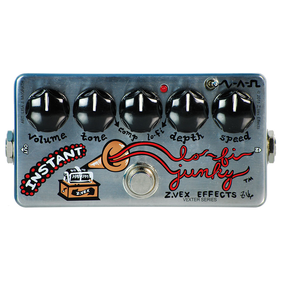 Z.Vex Instand Lo-Fi Junky Vexter Effektgerät E-Gitarre von Z.Vex