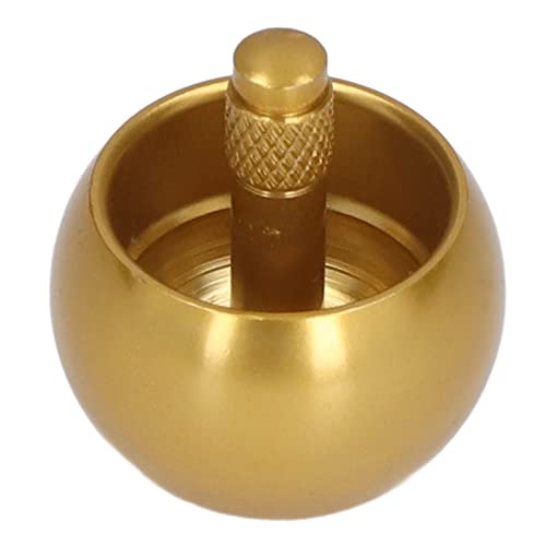 Gyroskop, Edelstahl Giroscopio Gyroscope -Spielzeug mit 2pcs für Spielzeuggeschenk (Gold) von ZAICOLER