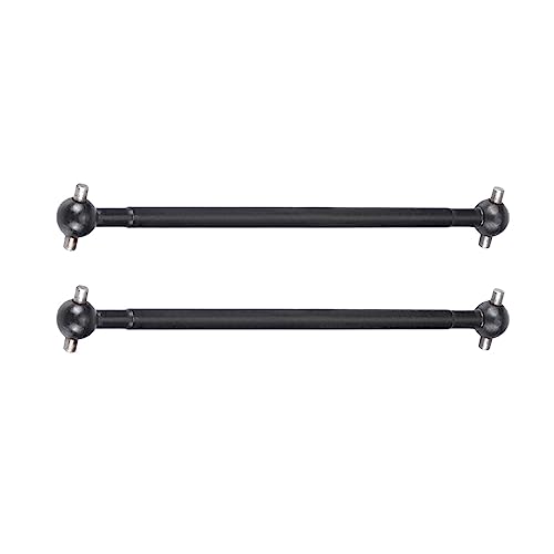 ZAICOLER 1/16 RC Antriebswelle, 97,2 Mm Metallhundknochenantriebswelle RC Heckantriebswelle RC Antriebswelle Hundeknochen Getriebe für Himoto E10mtl E10mt E10bp 1/10 Skala RC (31606BL Black) von ZAICOLER