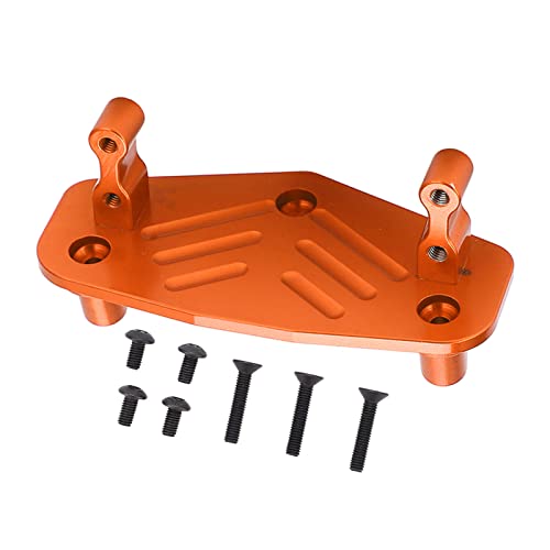 ZAICOLER Lenksservo -Halterung, Lenksservo -Mount Basis, Lenkservo Mount Verschleiß Widerstand Metalllenkung Servo Basi (ORANGE) von ZAICOLER